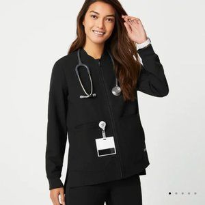 Bellery Navy Figs scrub jacket NWT